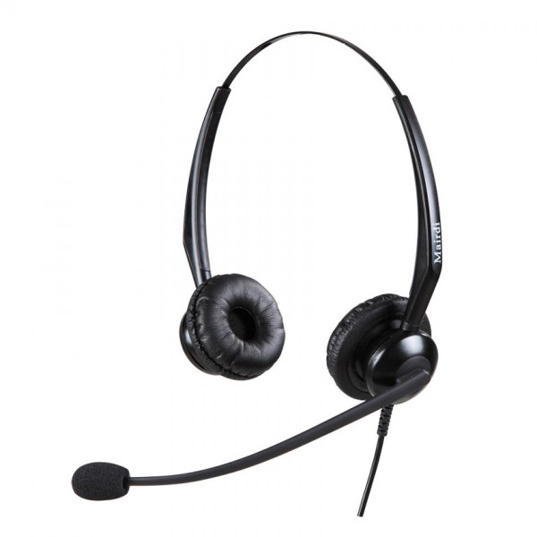 Mairdi Binaural Noise Cancelling Headset 308 With Rj9 Plug 1549